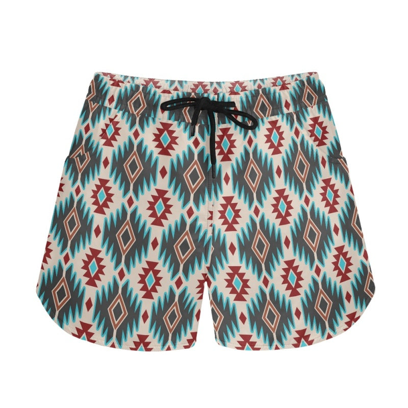 Draw string womens shorts