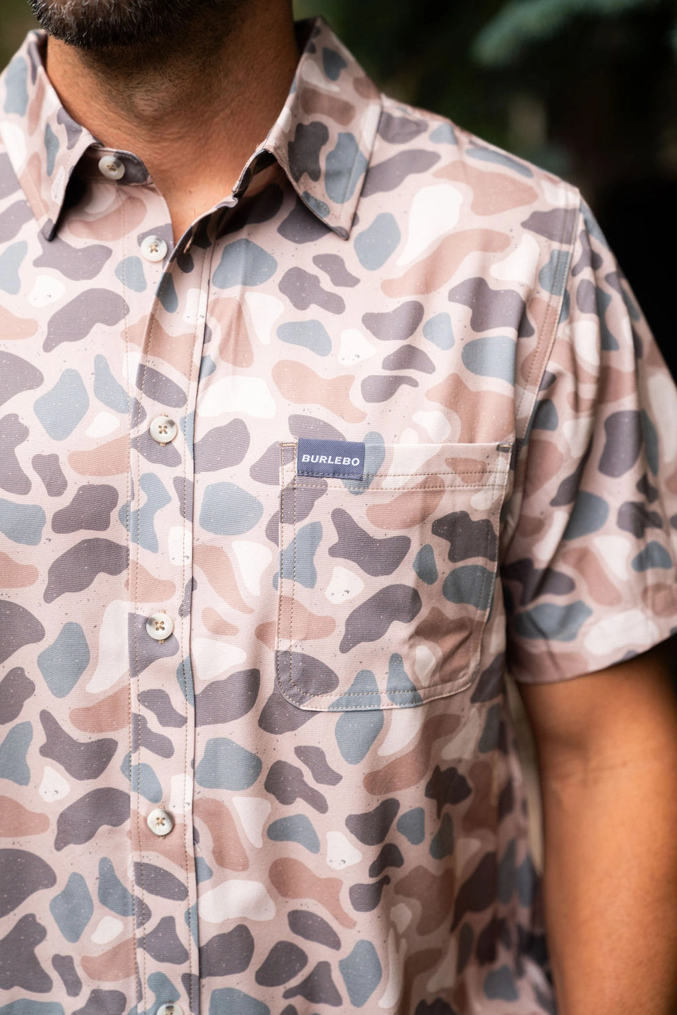 Performance Button Up - Pintail Camo