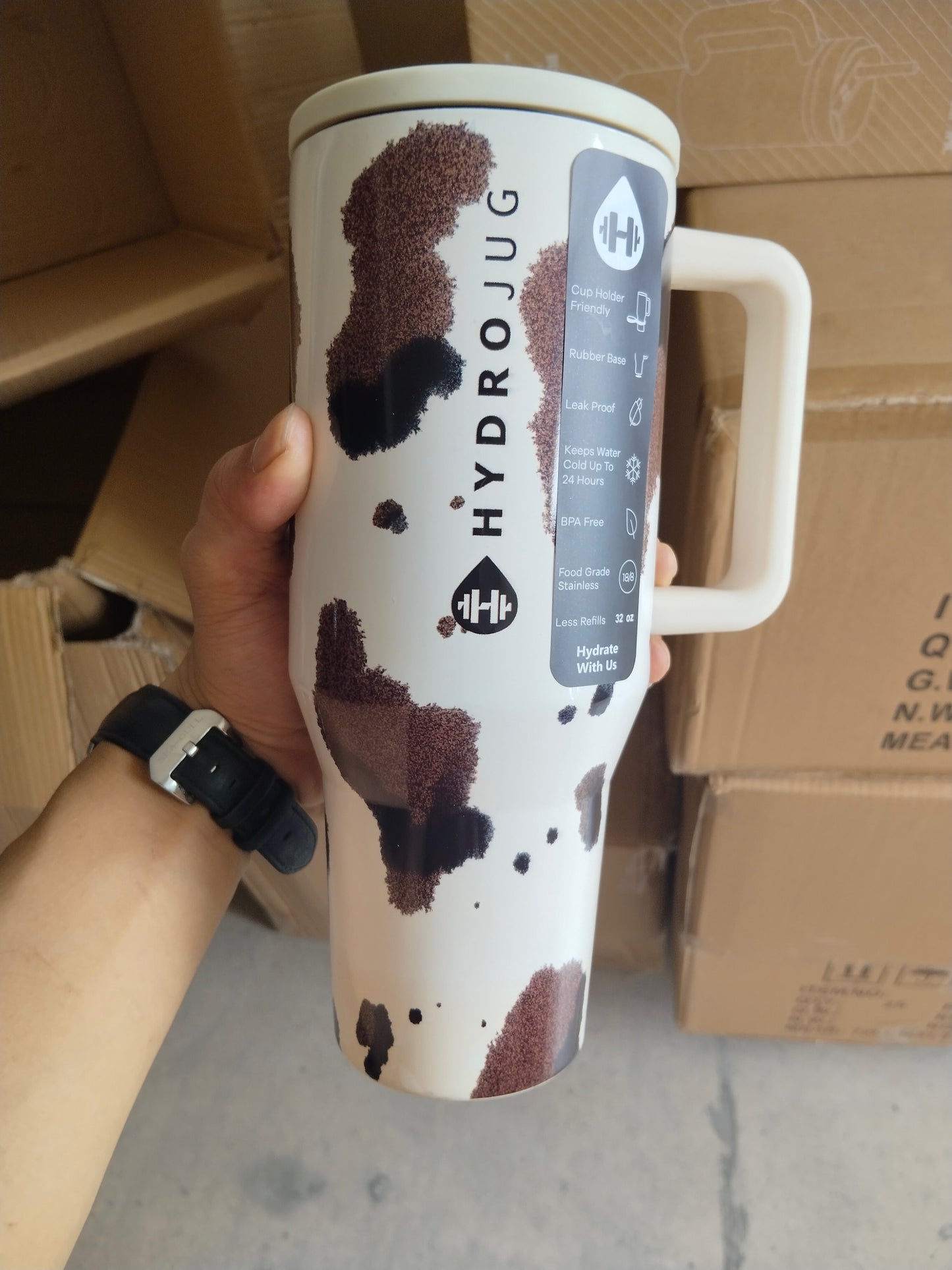 Cowprint hydrojug