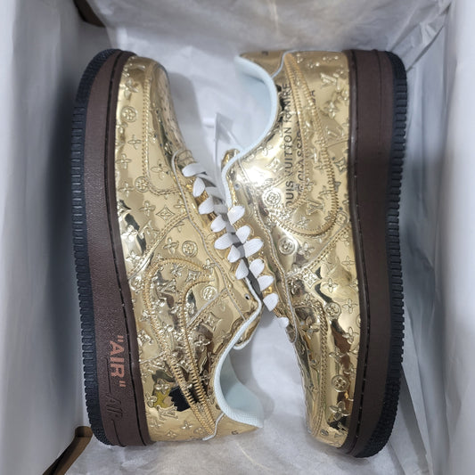 Gold Nike