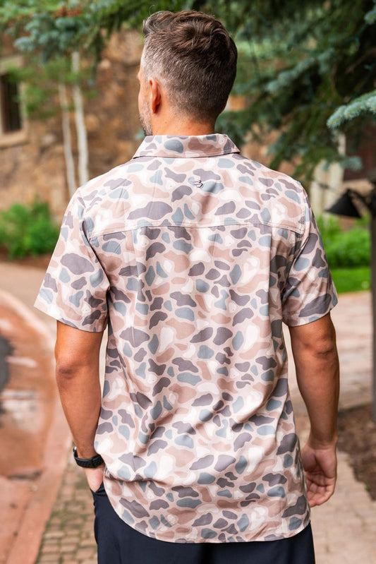 Performance Button Up - Pintail Camo