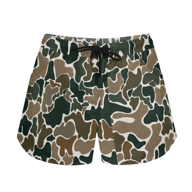 Draw string womens shorts