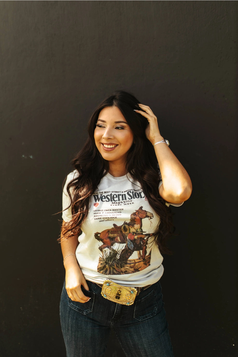 Vintage western Tee